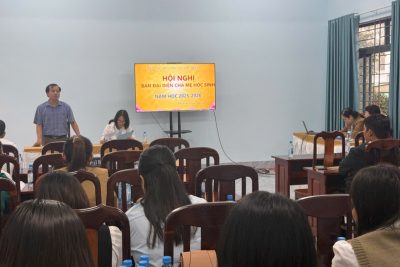 HỘI NGHỊ BAN ĐẠI DIỆN CHA MẸ HỌC SINH NĂM HỌC 2025-2026