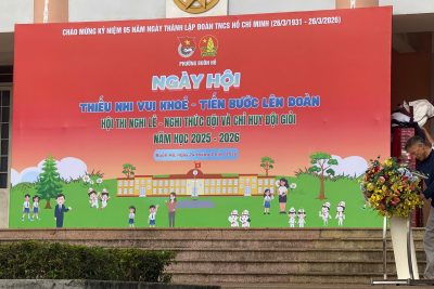 SÔI NỔI HỘI THI NGHI THỨC ĐỘI CẤP PHƯỜNG BUÔN HỒ NĂM HỌC 2025 – 2026