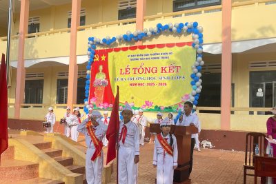 TRƯỜNG TIỂU HỌC QUANG TRUNG TỔ CHỨC LỄ TỔNG KẾT VÀ PHÁT THƯỞNG NĂM HỌC 2025 – 2026