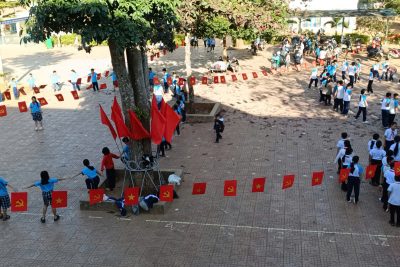 SÔI NỔI HỘI THI NGHI THỨC ĐỘI CẤP TRƯỜNG NĂM HỌC 2025 – 2026